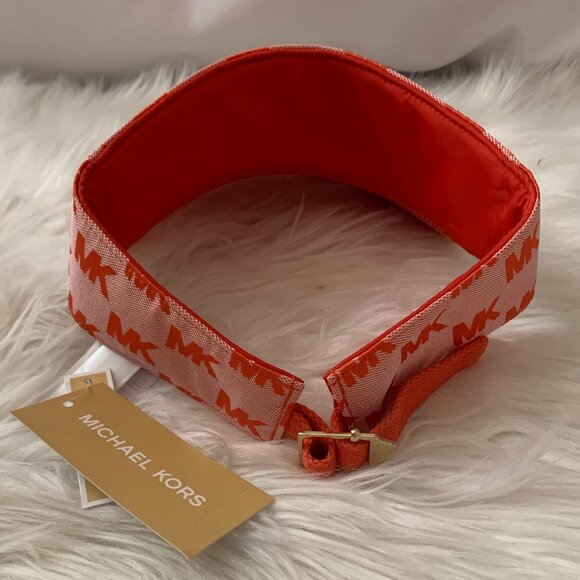 MICHAEL KORS Signature Canvas Visors SET OF 4 - Picture 7 of 9
